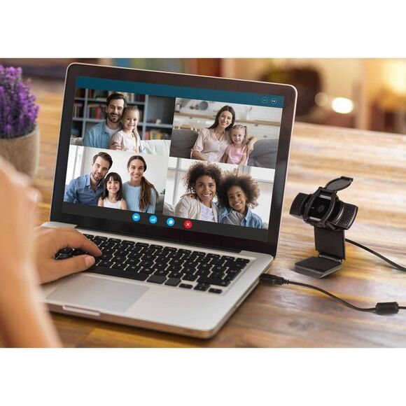 Aluratek - 2K Ultra HD Webcam with Autofocus and Dua Black - Picture 6 of 6